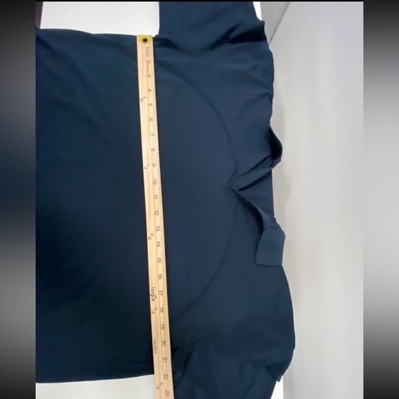 Lululemon Swiftly Tech Relaxed- Fit Polo Shirt Navy/Dark Blue Women’s Size 14 - Picture 13 of 15